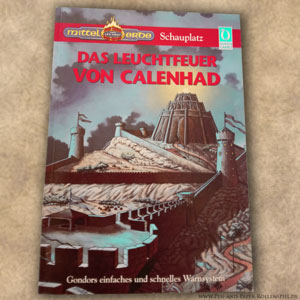 Cover des MERS-Abenteuers Das Leuchtfeuer von Calenhad – mächtige Festungsanlage mit einem gewaltigen Signalturm