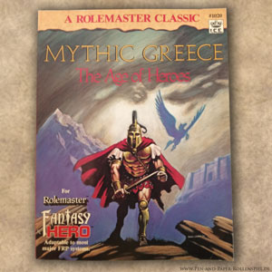 Die Abbildung zeigt das Heft Rolemaster Campaign Classics #1020 Mythic Greece The Age of Heroes.