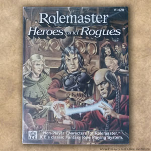 Auf dem Bild ist die Pen-and-Paper Rollenspiel Spielhilfe Heroes and Rogues zu sehen.