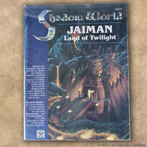 Auf dem Foto ist das Cover von Shadow World - Jaiman Land of Twilight zu sehen.