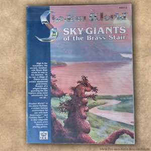 Das Cover der Spielhilfe für das Pen-and-Paper Rollenspiel zeigt ein diffuses Bild.