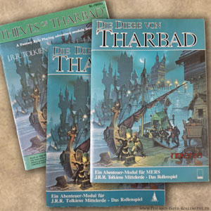 Die Abbildung zeigt die dritte Seites des MERS-Abenteuers Die Diebe von Tharbad.