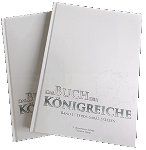 Das Buch der Königreiche – Cover der dritten Druckauflage Cover der Pen-and-Paper Rollenspiel Spielhilfe Das Buch der Königreiche in der dritten Druckauflage