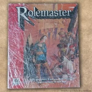 Rolemaster Box Set – Revised 2nd Edition mit Character Law & Campaign Law, Spell Law und Arms Law & Claw Law – die Grundregelwerke in der überarbeiteten Version der zweiten Edition