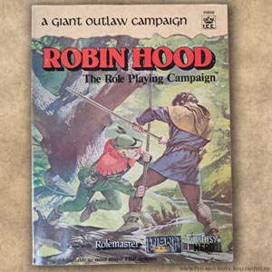 Die Abbildung zeigt das Heft Rolemaster #1010 Robin Hood The Role Playing Campaign.